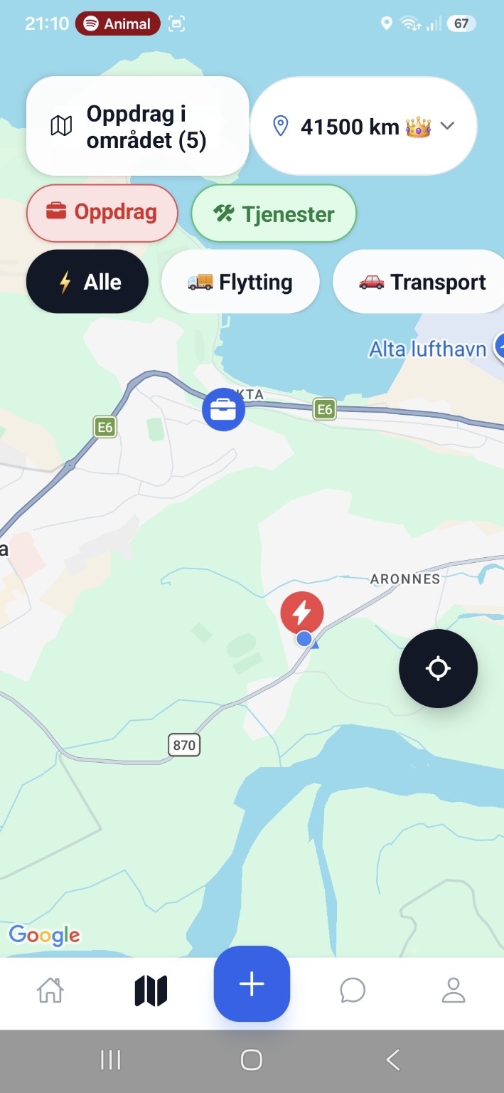 Kart i Nær